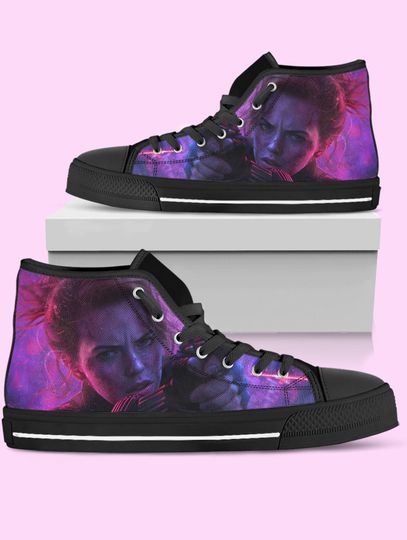 Discover Black Widow High Top Shoes, Avengers Sneakers for Women, Men