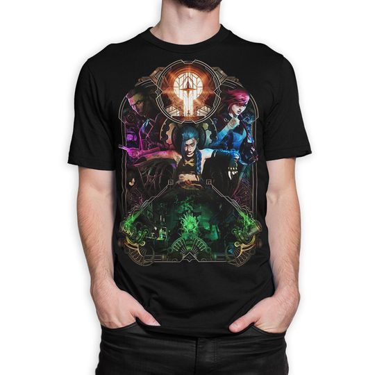 Discover Arcane Animated Series T-Shirt, Arcane Merch