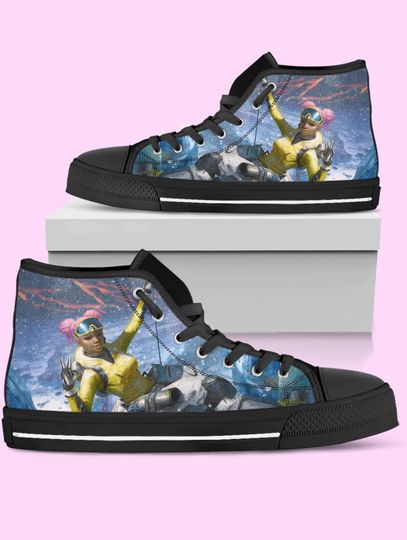 Discover Lifeline High Top Shoes, Video Game Sneakers for Women, Men