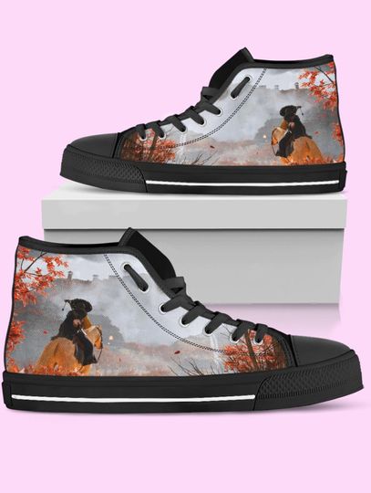 Discover Ghost of Yotei High Top Shoes, Video Game Shoes