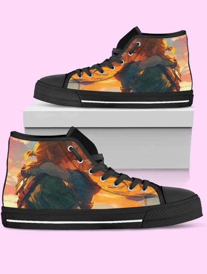 Discover Zelda High Top Shoes, Princess Zelda and Link Sneakers