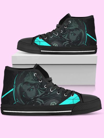 Discover Jett High Top Shoes, Video Game Sneakers for Women, Men