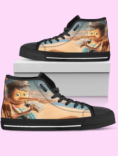 Discover Pinocchio High Top Shoes, Sneakers for Women, Men