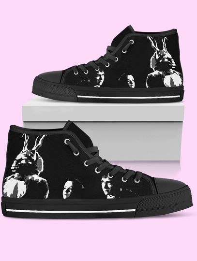 Donnie Darko High Top Shoes, Movie Sneakers for Women, Men