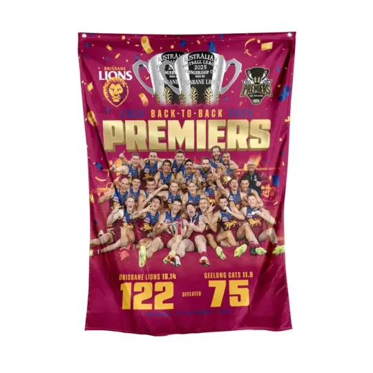 Discover Brisbane Lions AFL 2025 Flag