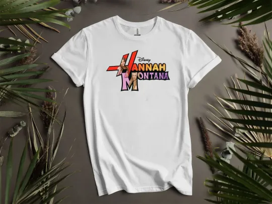 Discover Disney Channel Hannah Montana Logo Fans Wdw Hoodie Tshirt Men Women Unisex AD328