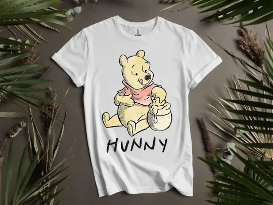 Discover Winnie the Pooh Retro T-shirt Unisex Men Women Clothing