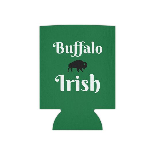 Discover Buffalo Irish Can Cooler | St. Patrick's Day Buffalo Koozie