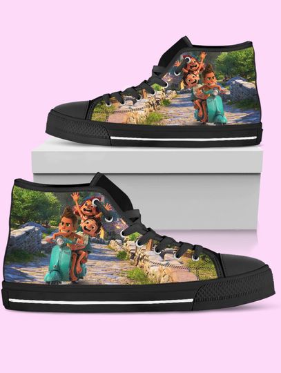 Discover Luca High Top Shoes, Anime Sneakers for Women, Men
