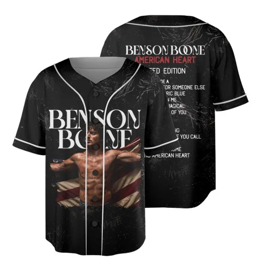 Discover Benson World Tour 2026 Baseball Jersey Concert Merch Kids And Adult Sizes