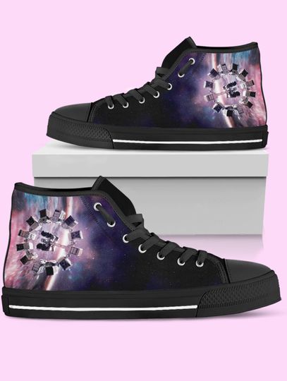 Discover Interstellar High Top Shoes, Movie Sneakers for Women, Men