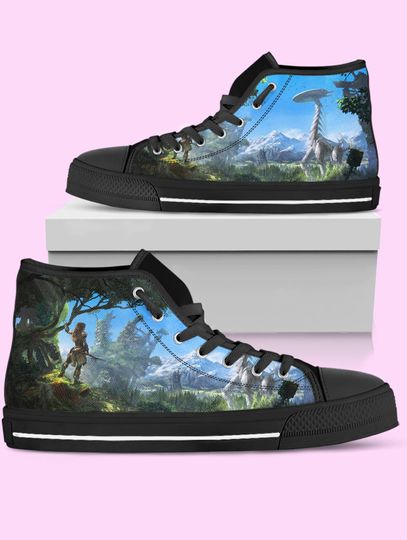 Discover Horizon Zero Dawn High Top Shoes, Video Game Shoes