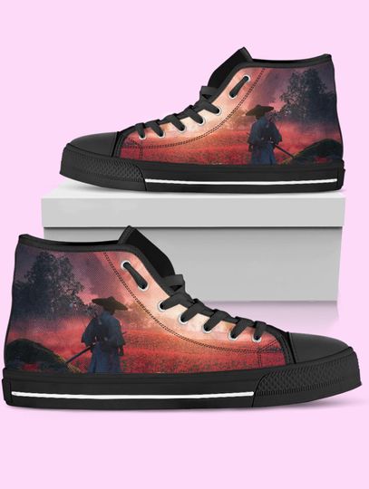 Discover Ghost of Tsushima High Top Shoes, Video Game Shoes