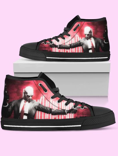 Discover Hitman High Top Shoes, Sneakers for Women, Men