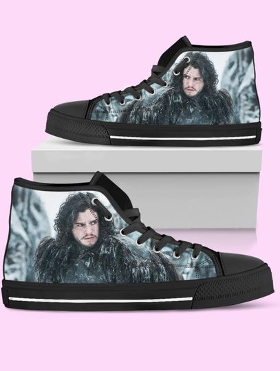 Game of Thrones Jon Snow High Top Sneakers