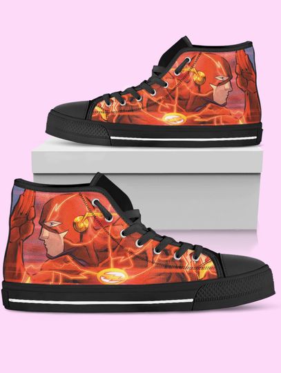 Discover Flash High Top Shoes, Superhero Sneakers for Women, Men