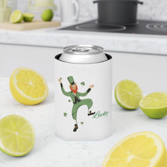 Discover Lucky Shamrock Can Cooler | St. Patrick's Day Drink Can Koozie