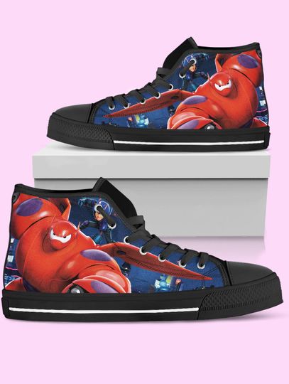 Discover Big Hero 6 High Top Shoes, Anime Sneakers for Women, Men