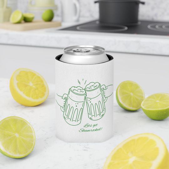Discover Let's Get Shamrocked Can Cooler | St. Patrick's Day Drink Can Koozie