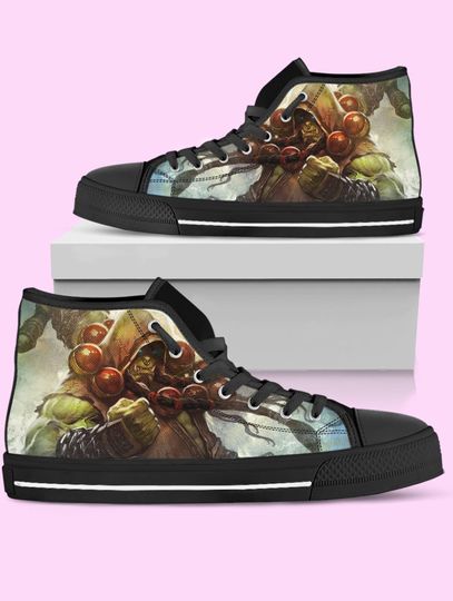 Thrall World of Warcraft High Top Sneakers