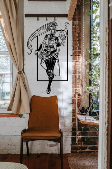 Discover Sage Metal Wall Art, Valorant Wall Decor, Sage Art, Lol, Valorant Fan Art, Sage Fan Art, Metal Artwork