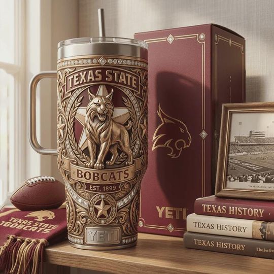 Discover 40oz Wildcat Guardian Tumbler With Handle, Vintage Feline 3D Printed Stainless Steel Cup (No Box, Only Tumbler)
