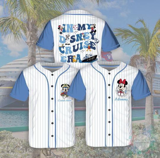 Discover Disney Cruise Squad Baseball Jersey, Mickey And Friends Cruise Jersey, Disney Cruise Trip Jersey