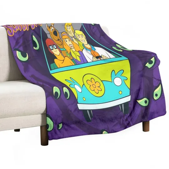 Scooby-Doo Night Ride Fleece Blanket