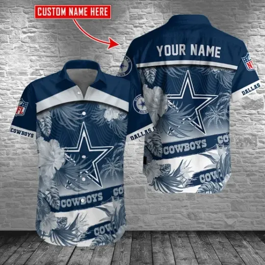 Discover Personalized Dallas Football Team Cowboyss Hawaiian Shirt