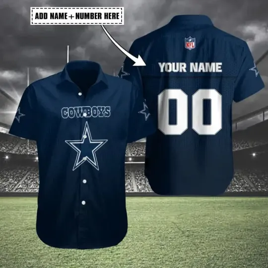 Discover Personalized Dallas Football Team Cowboyss Hawaiian Shirt