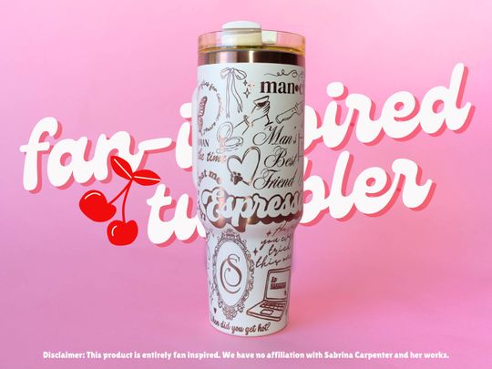 Discover Fan-Inspired Sabrina C Laser-Engraved Tumbler Merch Gift for Her