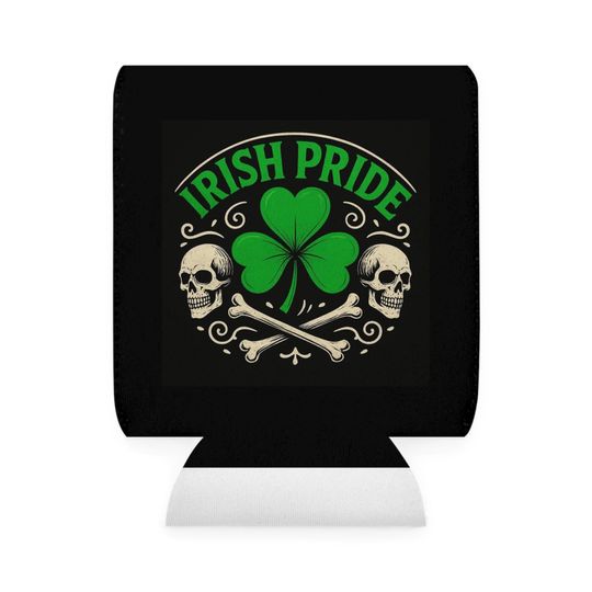 Discover Irish Pride Shamrock Can Cooler
