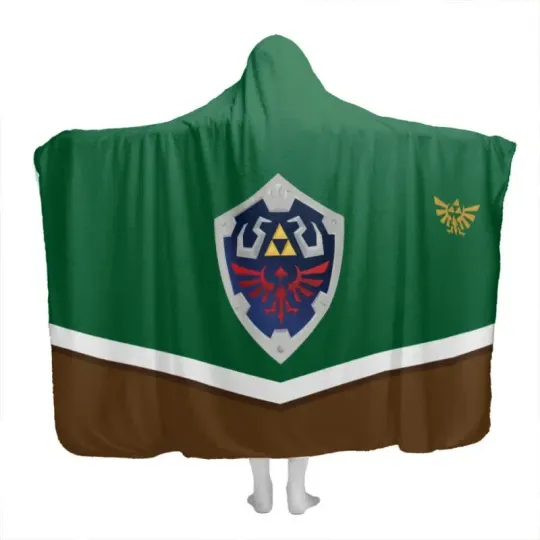 Discover Link Zelda Hooded Blanket for Fans