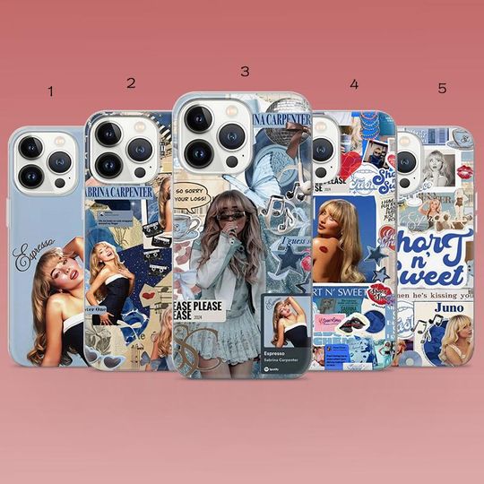 Discover Sabrina Carpenter Espresso Phone Case: Music Album Cover