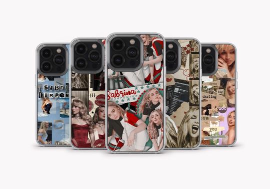 Discover Sabrina Carpenter Phone Case Sabrina Carpenter Cover for iPhone 15 Pro Max , iPhone 14, iPhone 13, iPhone 12, iPhone 11, Samsung S24 Ultra