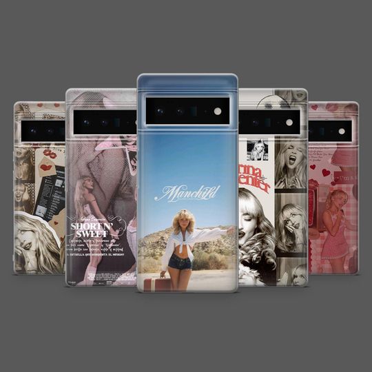 Sabrina Carpenter Phone Case Manchild Pop Cover for iPhone, Samsung, Sabrina Carpenter Merch