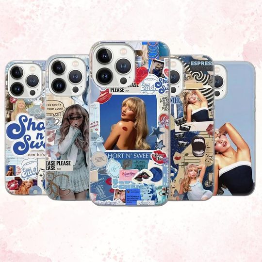 Discover Sabrina Carpenter Espresso Music Album Phone Case Cover for iPhone & Samsung