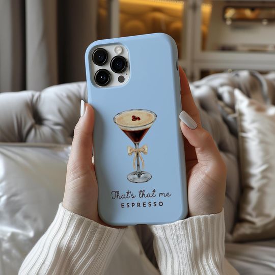 Discover Sabrina Carpenter Espresso Phone Case Espresso Martini Phone Case That Me Espresso Phone Cover Short n Sweet Tour Sabrina Carpenter Merch