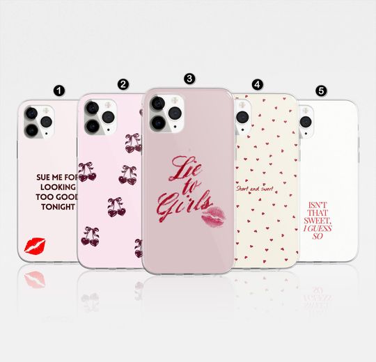 Discover Sabrina Quote Phone Case Cute Lyrics Cover for iPhone 17 Pro Max, 16e, 15, 14, 12 & Samsung S25 Ultra, S24 FE, A56, Pixel 9 Pro 8