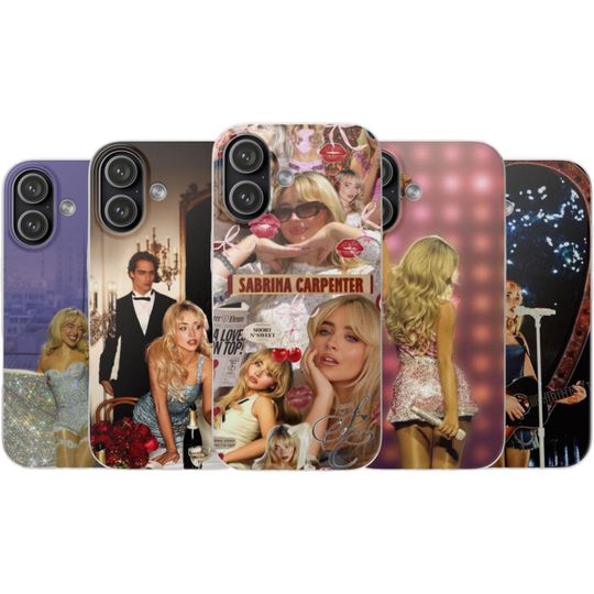 Discover Sabrina Carpenter Phone Case ; Apple and Samsung Sabrina Carpenter phone case ; Sabrina Carpenter Gear, Sabrina Carpenter gift for fan