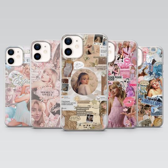 Discover Sabrina Carpenter Phone Case Confident Cover for iPhone 17, 16Pro, 15, 14, 13, 12, Samsung S25, S24 S23, S22, A16, A56, A55, Pixel 10Pro, 9A