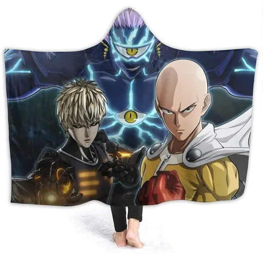 Discover OPM Anime Hooded Blanket