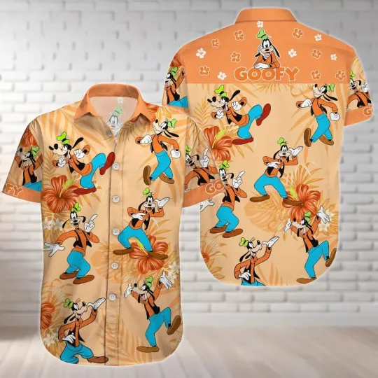 Discover Goofy Cartoon Hawaiian Shirt