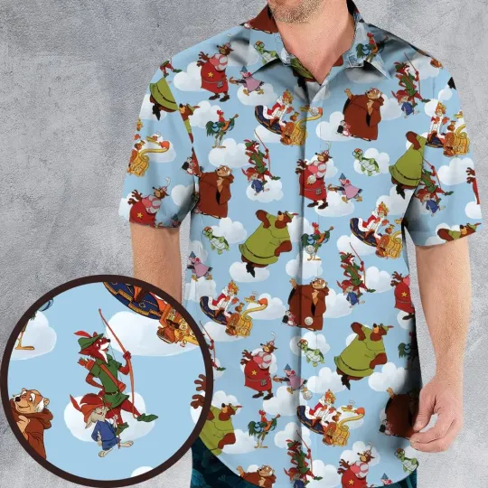 Discover Meet Fox  Hawaiian Shirt,Gift For Cartoon Lovers