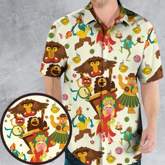 Discover Muppet Hawaiian Shirt,Gift For Cartoon Lovers