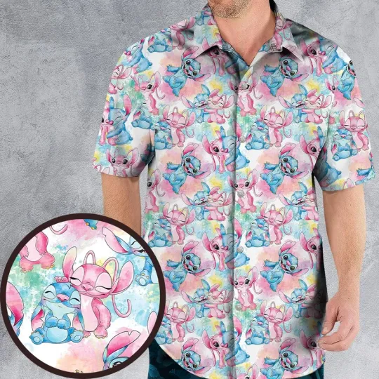 Discover Little monster Hawaiian Shirt,Gift For Cartoon Lovers