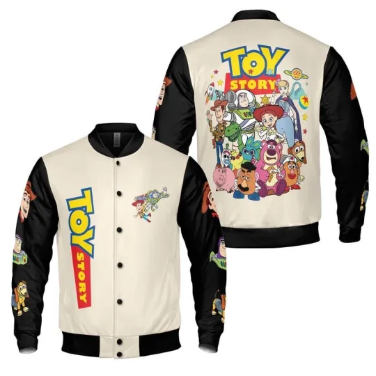 You've Got A Friends In Me Toy Story Characters Group Baseball Jacket