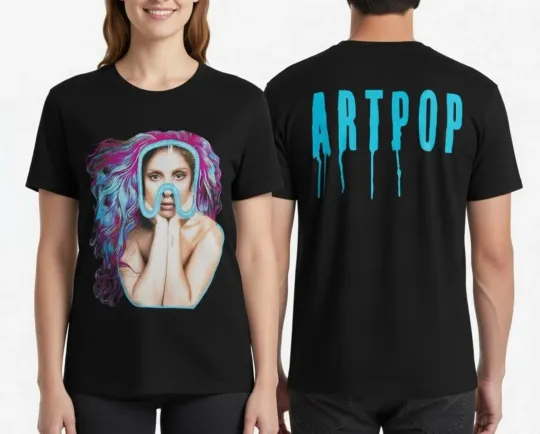 ARTPOP Photo Warp T-shirt, Ld ga Tour 2026 Unisex T-Shirt