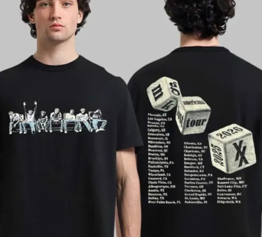 Machine Gun Kelly MGK Lost Americana Tour 2025 2026 Merch T-Shirt