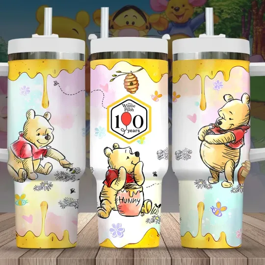 Winnie-the-Pooh 100th Anniversary 40oz  Tumbler –  848